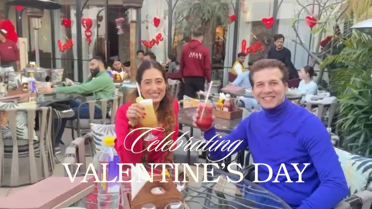 Romantic Valentine’s Evening🌹Aban by Thai High Mehrauli|Family Anniversary at Sandoz #valentinesday 
