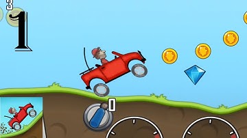 Hill Climb Racing Gameplay Walkthrough Part 1   (Android / iOS )