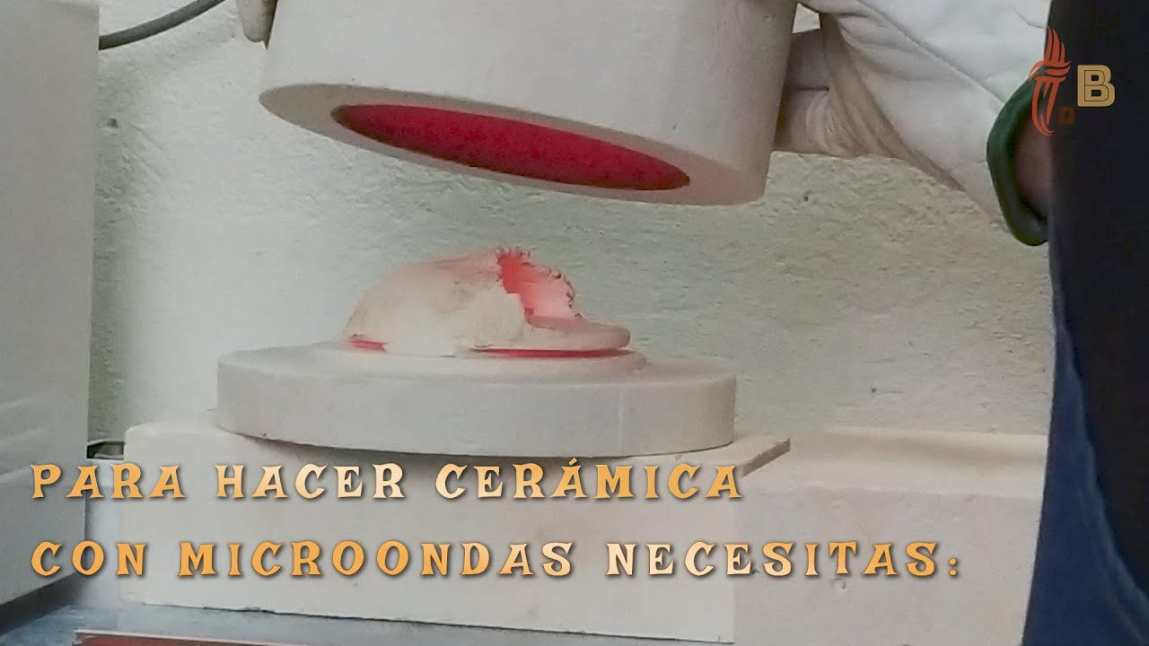 🔥Para hacer CERÁMICA CON MICROONDAS, necesitas...👁