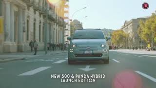New Fiat 500 and Panda Hybrid | Lower Fuel Consumption up to -30% vs traditional petrol engines