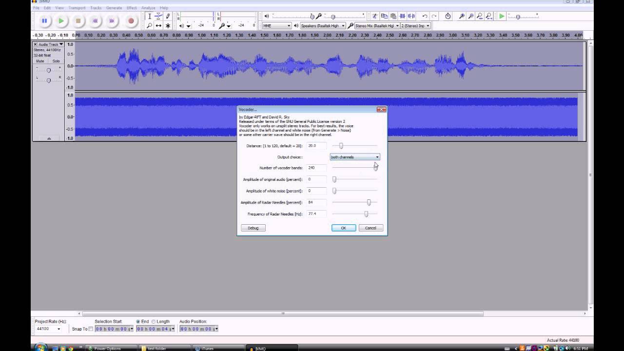 vocoder audacity vocoder audacity