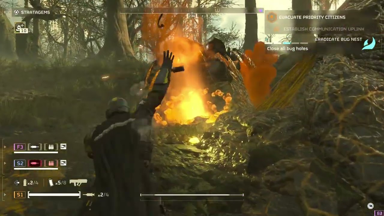 Bore rock deployment #helldivers 