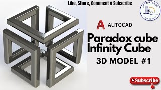 In this video, i am going to model infinity cube table autocad. seems
graphically impossible shape but we will make it possible with auto
cad. so bas...