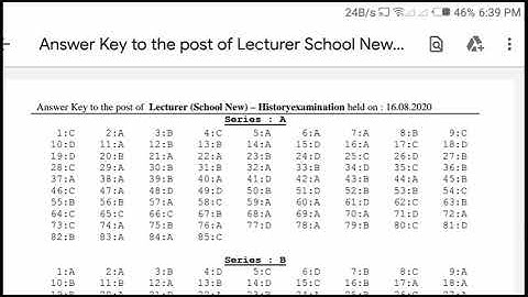 HPPSC Lecturer History Answer key exam held on 16 august 2020