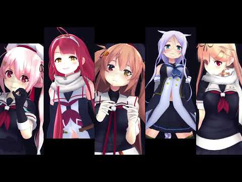 【KanColle MMD】Part Of Me & Barbwire