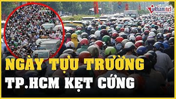 TP.HCM: Đường phố kẹt cứng trong ngày khai giảng 5/9 | Vietnamnet