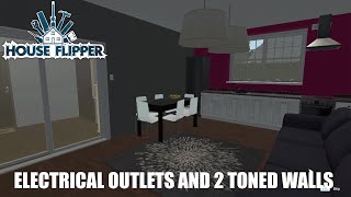 Fixing Electrical Outlets and 2 toned walls | House Flipper Ep.9 screenshot 5