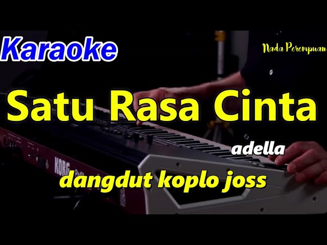 SATU RASA CINTA - ADELLA - KARAOKE DANGDUT KOPLO class=