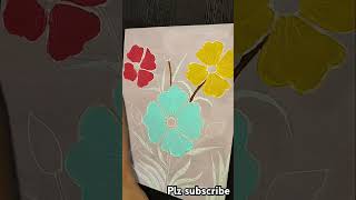 Simple ceramic cone art#on mdf board#shorts_video