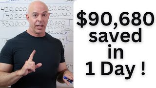 Save Money on Mortgage … $90,680 saved in 1 Day ... Don't Go to Closing Until You Watch This