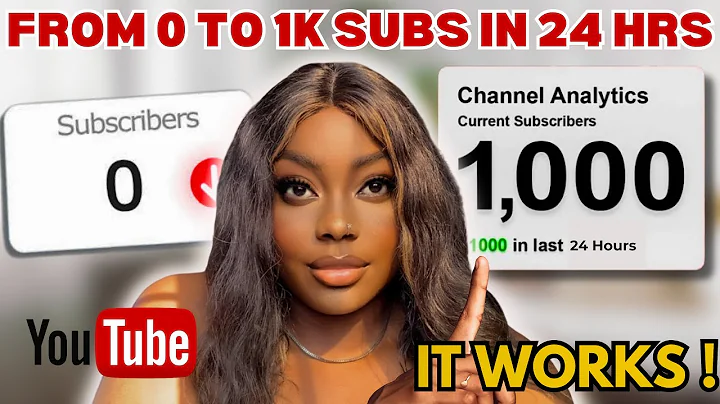 EASIEST way to Go From 0 to 1,000 Subscribers FAST in 2025 (Without Going Viral!)