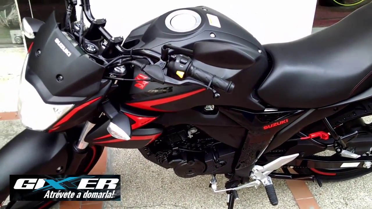 Suzuki gixxer 2018, prizes in India (New Color black red ...