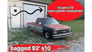 Changing the lock cylinders and handles on my 92’ 1st gen s-10