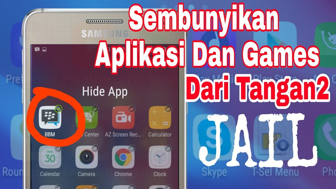 3 Cara Ampuh Menyembunyikan Aplikasi Di Android Youtube