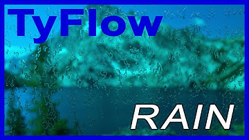 TyFlow for 3D Studio Max Tutorial (BEGINNERS) Rain / Liquid with TyMesher