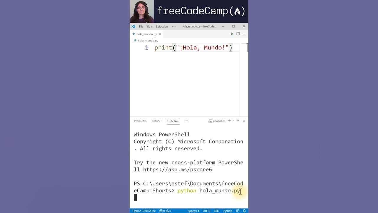 Total 65+ imagen como escribir hola mundo en python - Abzlocal.mx