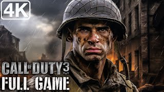 Call of Duty 3｜Xbox Series X｜Full Game Playthrough｜4K