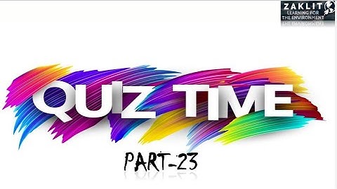 🔴Weekly Quiz/ENVIRONMENTAL SCIENCE/Learn,Play & Win🏆(Part23)UGC/CSIR-NET JRF