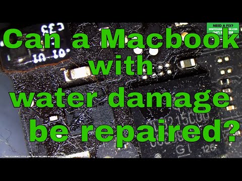 Can a Macbook with water damage be repaired?