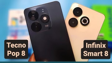 Tecno pop 8 vs Infinix Smart 8.