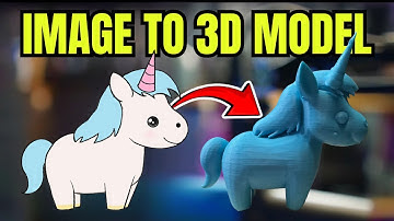 How to turn ANY IMAGE into a 3D MODEL for 3D PRINTING 