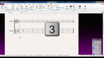 Sibelius 7.5 Tutorial Series - Writing For TAB
