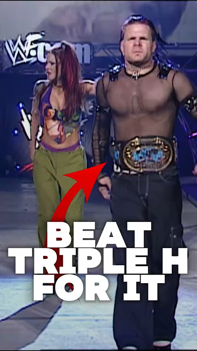 Jeff Hardy's FIRST Intercontinental Title #wwe #wrestling #shorts