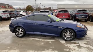 2007 Hyundai Tiburon Tulsa, Broken Arrow, Owasso, Bixby, Green Country, OK K21343A 07 Hyundai Tiburon For Sale