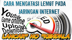 Cara mempercepat koneksi internet full speed - Durasi: 10.11. 
