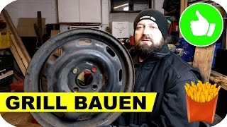 Grill Aus Felgen Bauen