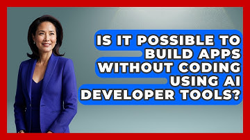 Is It Possible to Build Apps Without Coding Using AI Developer Tools? - Learning To Code With AI
