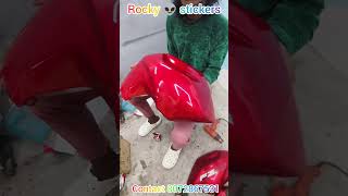 FZ bike❤️‍🔥wrapping sticker 6500🤯Chennai pudhupet contact 8072867531#ppf #3m #tpu #painting #
