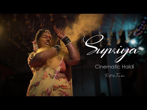 Supriya's Cinematic Haldi
