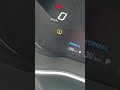 Tyre pressure sign in MID