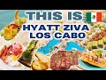Hyatt ziva los cabo ultimate  food tour  room tour  best all inclusive resort in mexico  2023