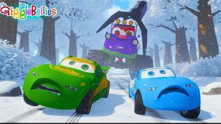 Mobil VS Truk Monster Jahat | Lagu Anak-anak - GiggleBellies