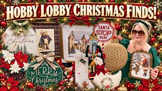 Full HOBBY LOBBY CHRISTMAS FINDS! 🎄✨ New Holiday Decor You’ll Love! SHOP WITH ME #hobbylobby Guide
