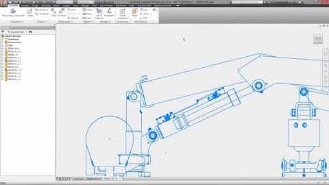 Autodesk Inventor Professional - mechanical concept layout design video
