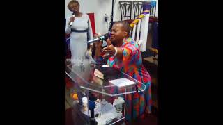 Pastor Nanette Conover Of Trenton NJ at New Generation Kingdom Of Power Ministries Of Paterson NJ 