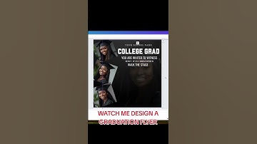 Design the Perfect Graduation Flyer! Easy Canva Tutorial 2024