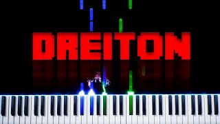 Video thumbnail of "C418 - Dreiton (from Minecraft Volume Beta) - Piano Tutorial"