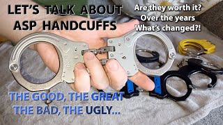 We need to talk about ASP handcuffs. The elephant in the room left... History / Improvements / facts