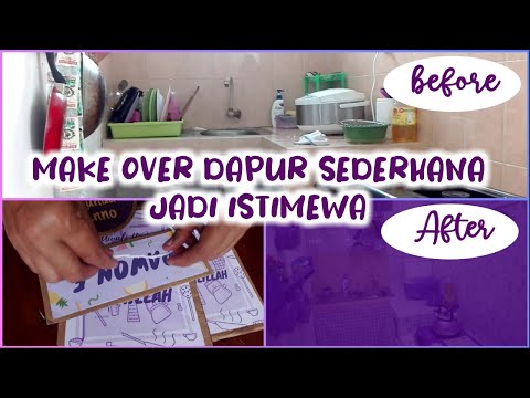 Video: Dekorasi Dapur DIY: Aksesori Cerah