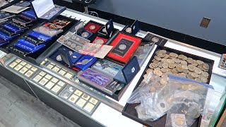 Selling My Coin Collection at Coin Store
