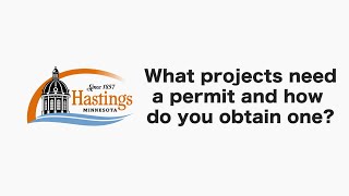 Hastings MN, Building Permit Process