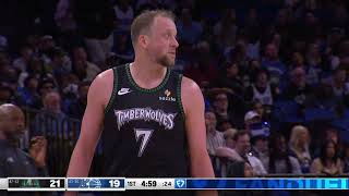 Joe Ingles scores one of the slowest driving layups you'll ever see