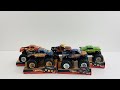 Hotwheels Monster Jam 2008 5 Truck Unboxing And Review!
