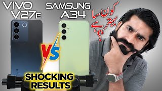 Vivo V27e VS Samsung A34 Camera Test | Day and Night | Shocking Results !!