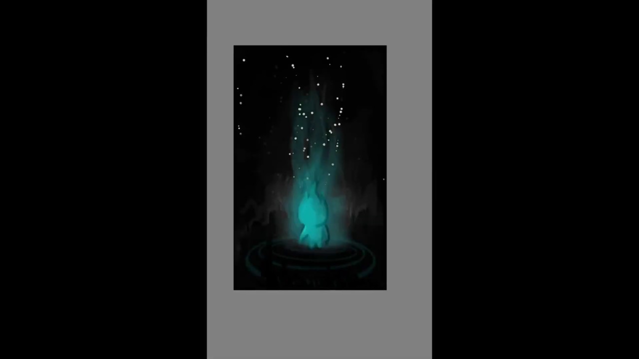 Willo'thewisp drawing Samsung Tab A8 Fuego fatuo dibujo. Draw timelapse YouTube