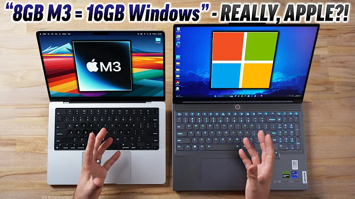 8GB M3 Mac vs 16GB Windows PC - Hat Apple dich angelogen?!